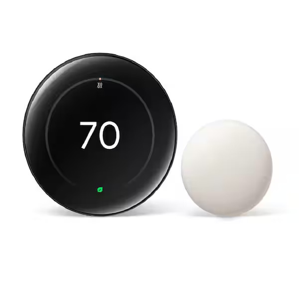 Google Nest Learning Thermostat (4Th Gen) With Nest Temperature Sensor (2nd Gen)